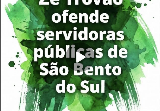 NOTA DE REPÚDIO