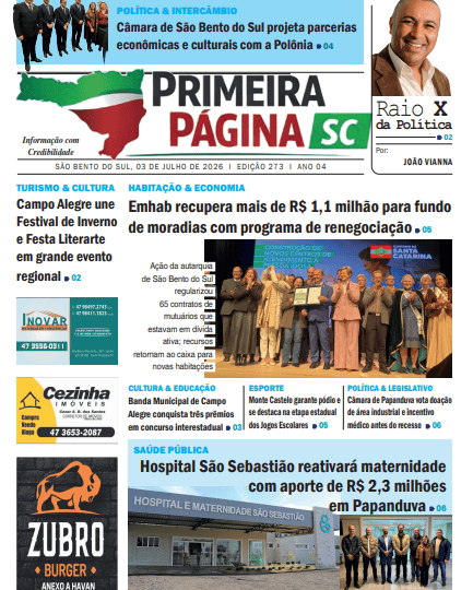 Edição 273- 03/07/2026