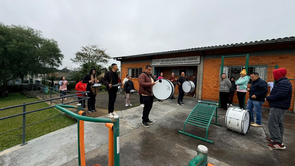 Um sonho que virou realidade: a Fanfarra da APAE de Monte Castelo