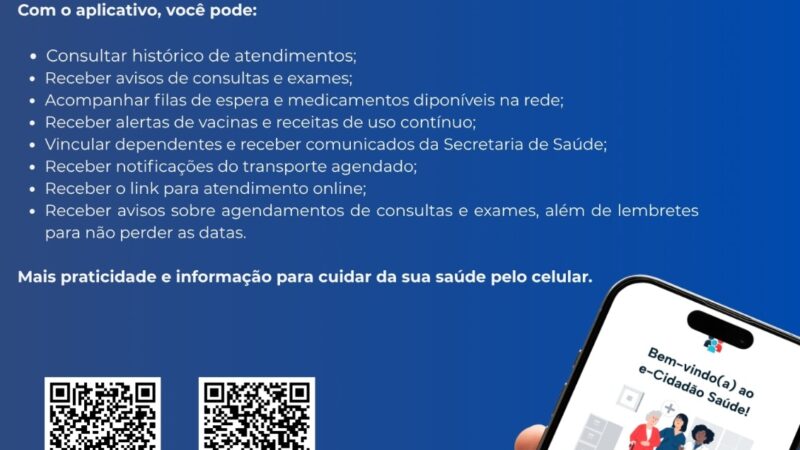 Prefeitura De Campo Alegre Disponibiliza Aplicativo E-Cidadão Saúde Para Facilitar O Acesso Aos Serviços Da Rede Municipal