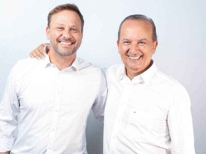 Jorginho Mello e Adriano Silva cumprem agenda em São Bento do Sul com encontro voltado ao setor empresarial