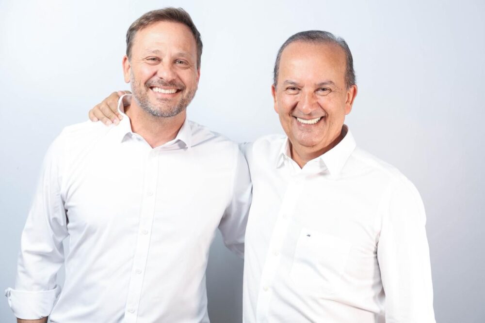Jorginho Mello e Adriano Silva cumprem agenda em São Bento do Sul com encontro voltado ao setor empresarial