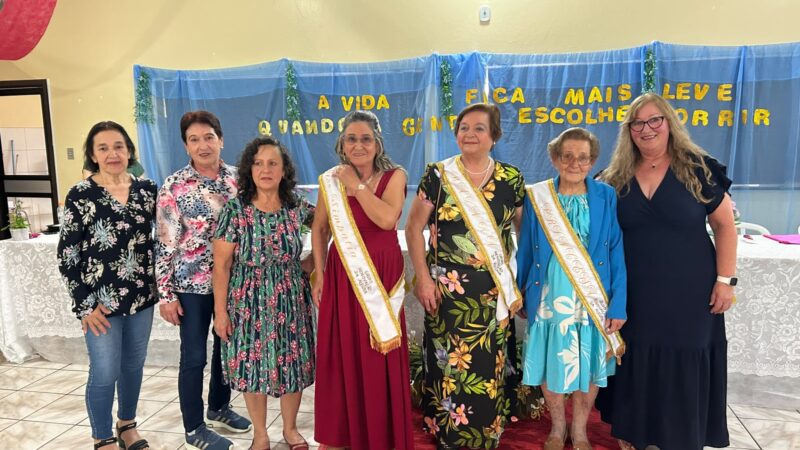 Miss Melhor Idade 2026 é escolhida no Grupo Renovação da Alegria, em São Bento do Sul
