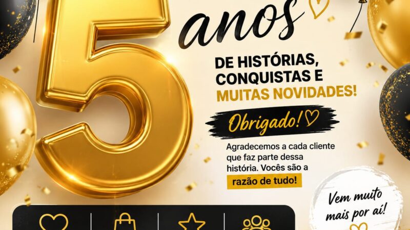 TudoAki celebra cinco anos e anuncia cartão VIP com até R$ 500 de limite