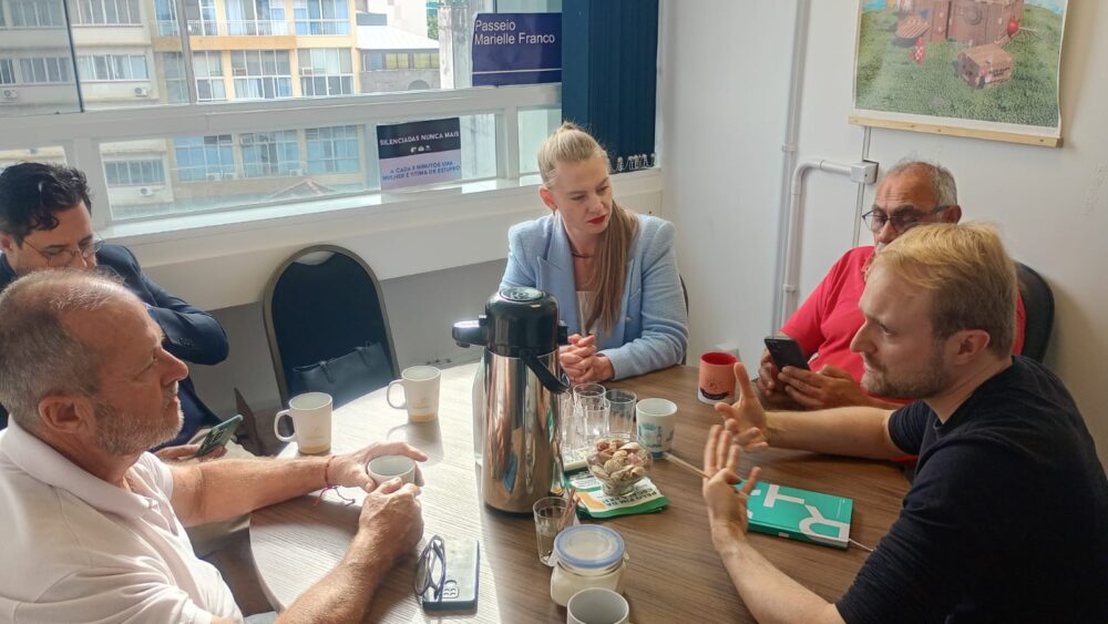 Jaciara Machuga intensifica articulações políticas e fortalece diálogo com lideranças em Santa Catarina