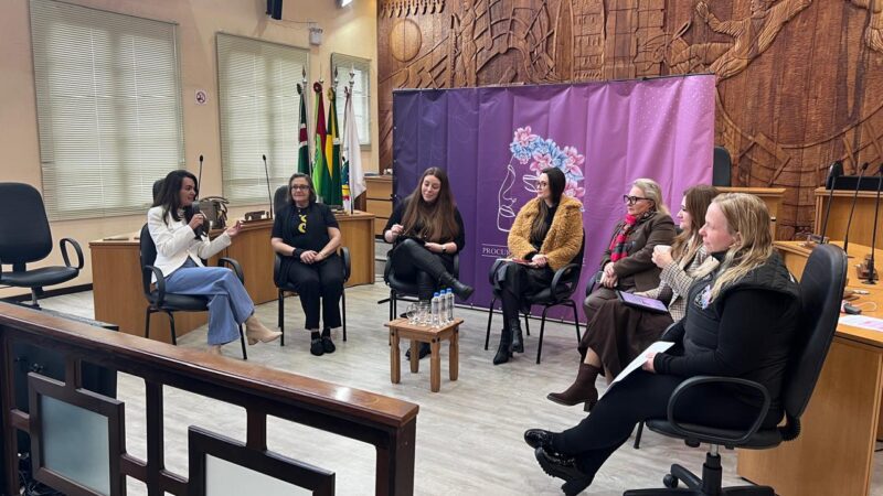 Conferência de Mulheres marca Agosto Lilás em São Bento do Sul
