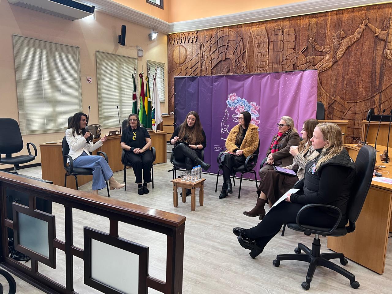 Conferência de Mulheres marca Agosto Lilás em São Bento do Sul