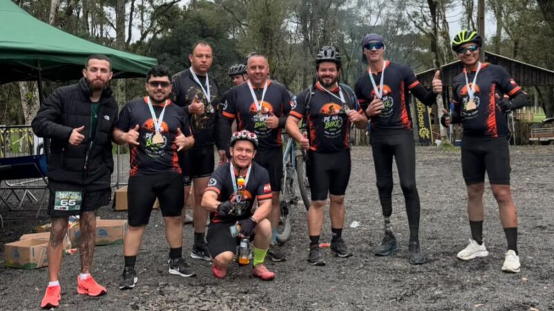 Grupo Pé na Bike estreia com seis pódios no Desafio Planalto Norte