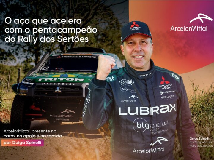 Rally dos Sertões 2026: equipe Mitsubishi Spinelli Racing chega à prova com inovação em aço da ArcelorMittal