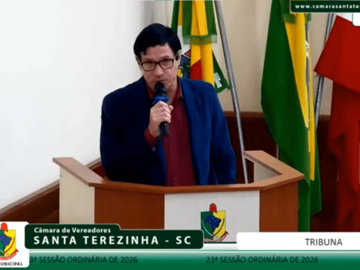 Vereador Pascoal Schultz destaca investimentos para Santa Terezinha e presta homenagem à família de menino Adri