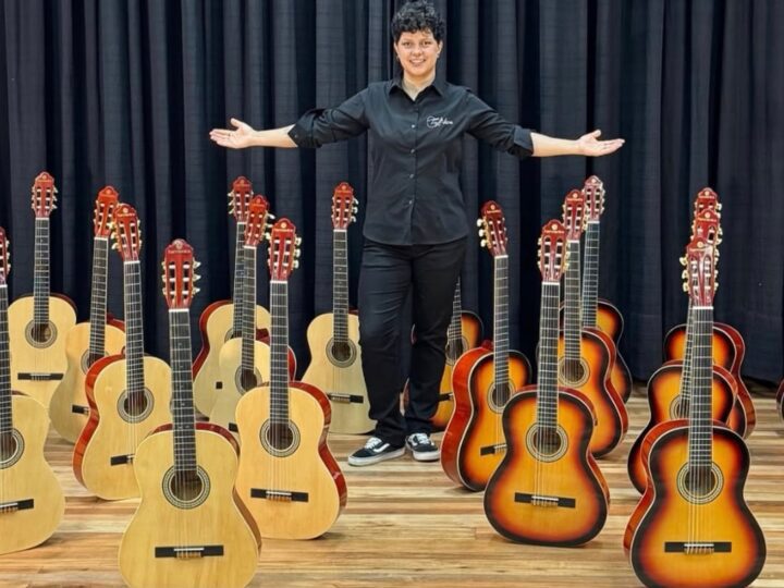 Oficina gratuita de violão abre inscrições para jovens de São Bento do Sul