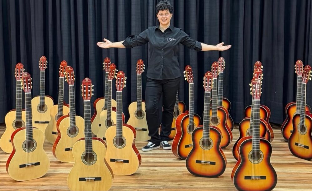 Oficina gratuita de violão abre inscrições para jovens de São Bento do Sul