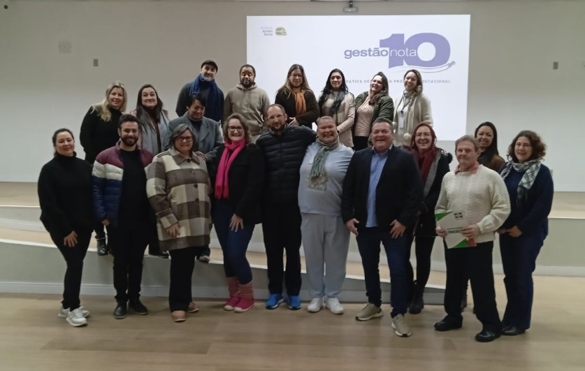 Formação “Gestão Nota 10” fortalece atuação dos diretores da Rede Municipal de Ensino