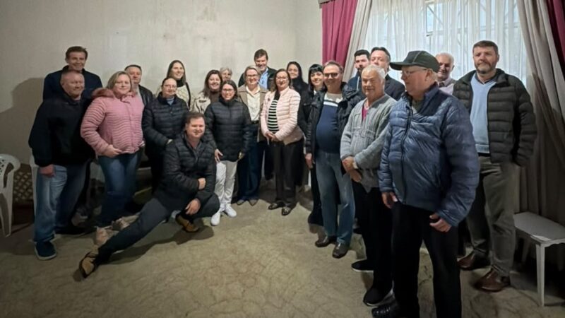 Terezinha Dybas abre comitê de campanha em São Bento do Sul