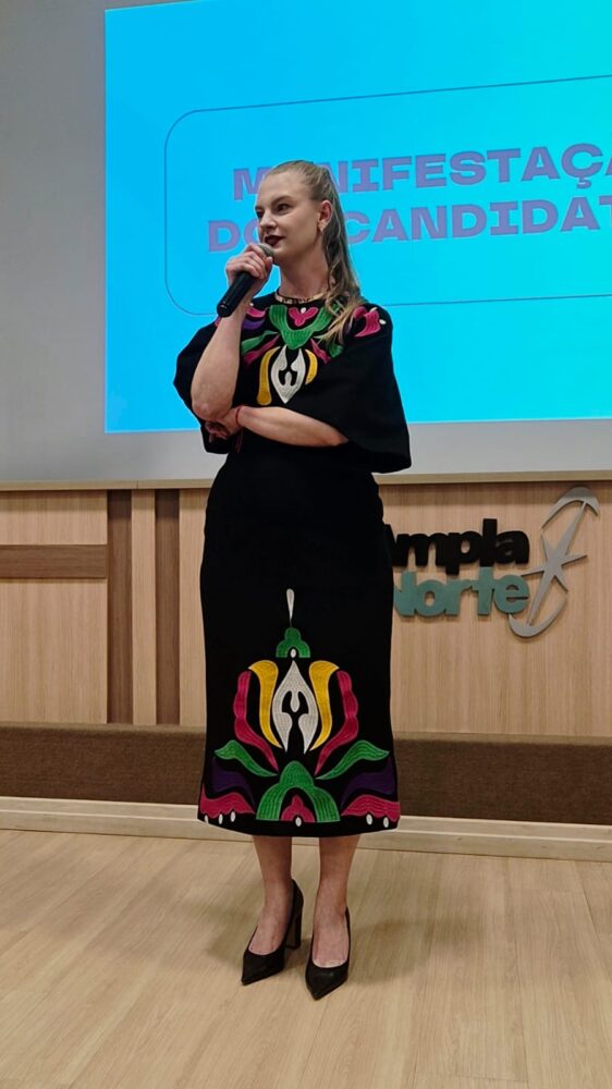Jaciara Machuga participa do Voz Única e reafirma compromisso com desenvolvimento de Santa Catarina