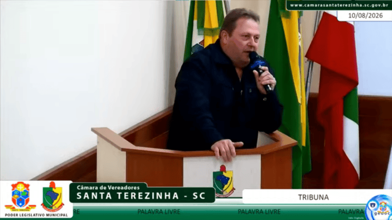 “Economizar com segurança é colocar vidas em risco”: Evaldo Bauer parte para o ataque e cobra Prefeitura por ônibus escolares, caminhões parados e obras em Santa Terezinha