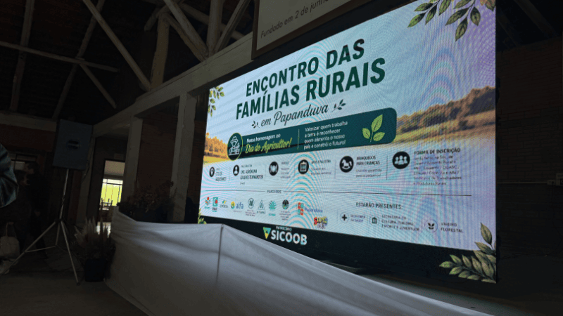 Encontro das Famílias Rurais em Papanduva.