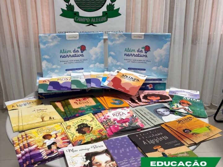 Prefeitura de Campo Alegre amplia acervo literário da Rede Municipal de Ensino