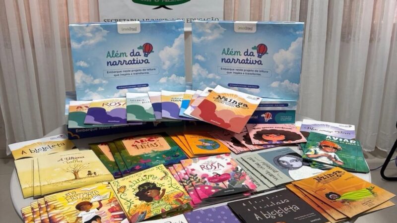 Prefeitura de Campo Alegre amplia acervo literário da Rede Municipal de Ensino