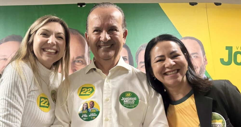 Jorginho Mello declara apoio a Juliana Maciel para deputada estadual do Planalto Norte e diz que precisa dela na Assembleia de SC