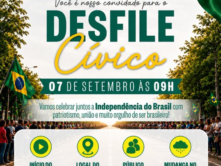 Monte Castelo se prepara para celebrar a Independência do Brasil com Desfile Cívico