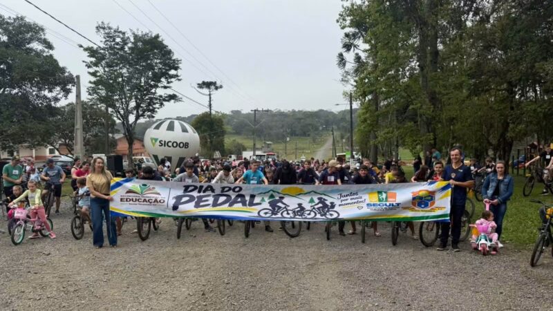 Dia do Pedal reúne mais de 150 participantes em Santa Terezinha