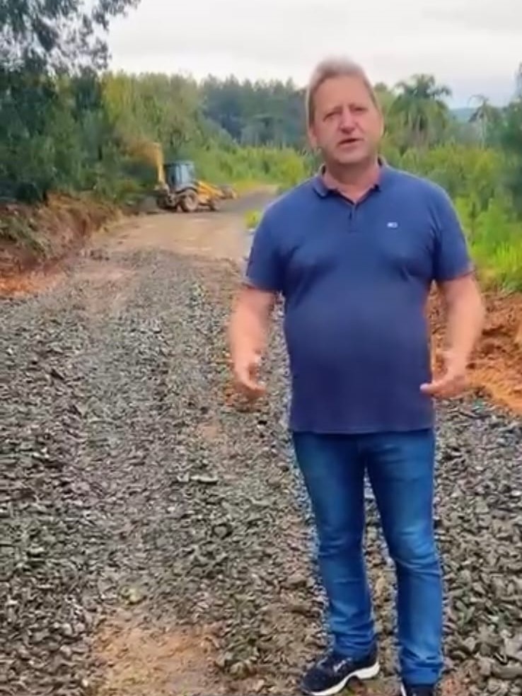 Prefeito de Monte Castelo cobra responsabilização de empresa por danos em estrada no Rio da Serra