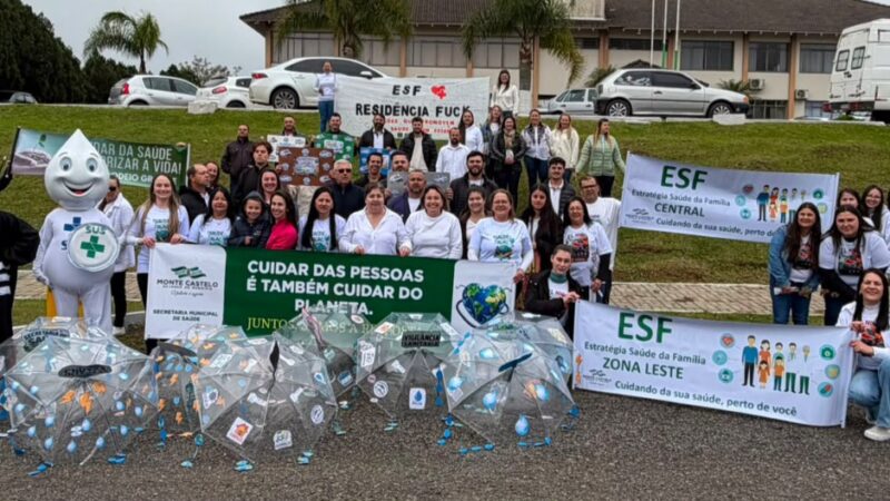 Secretaria de Saúde se destaca no Desfile de 7 de Setembro com alerta sobre emergências climáticas: CUIDAR DAS PESSOAS É TAMBÉM CUIDAR DO PLANETA.
