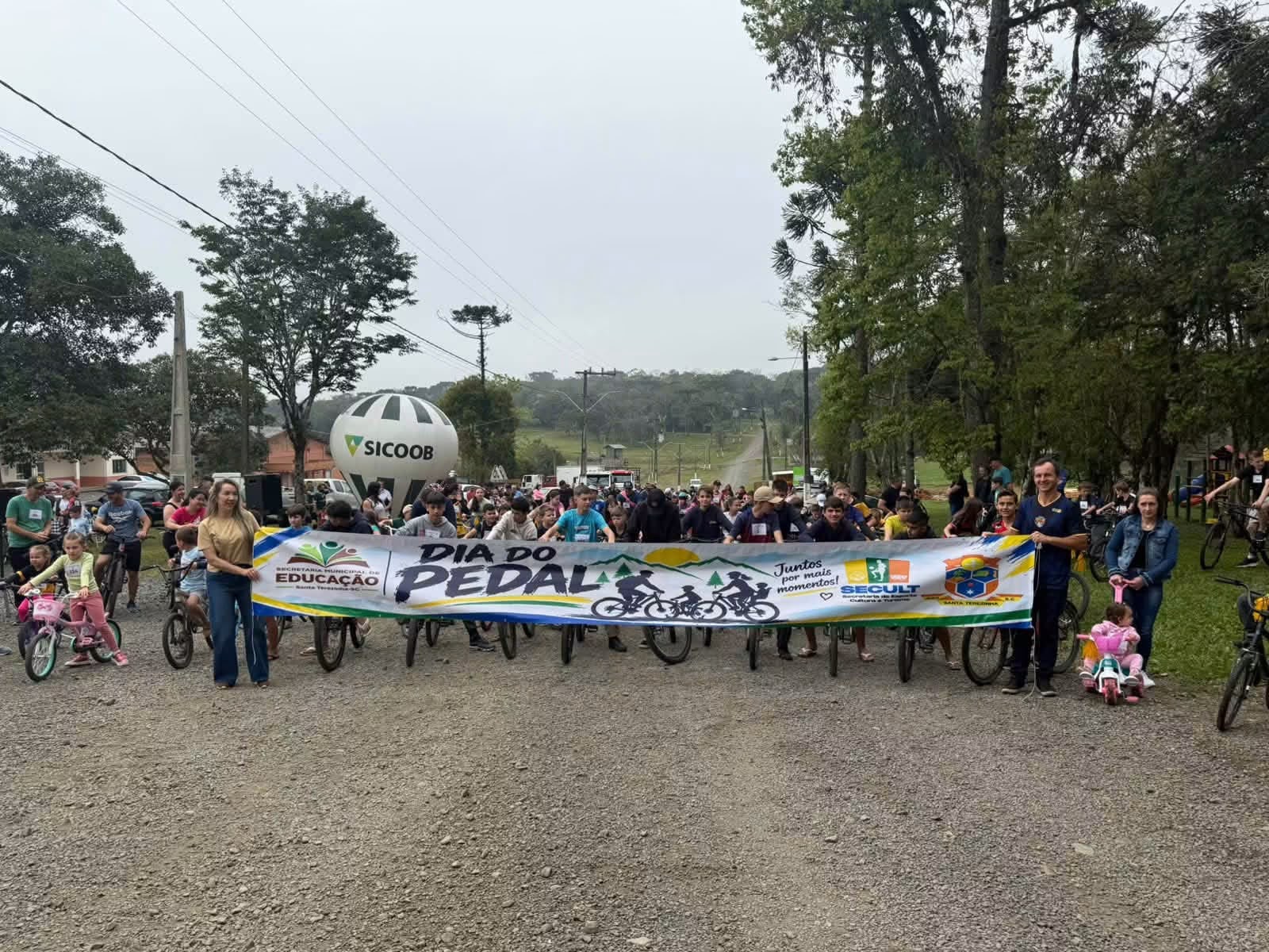 Dia do Pedal reúne mais de 150 participantes em Santa Terezinha