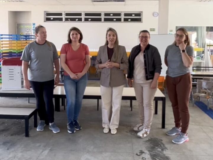 CEI Criança Feliz recebe 128 novos equipamentos e mobiliários em Santa Terezinha