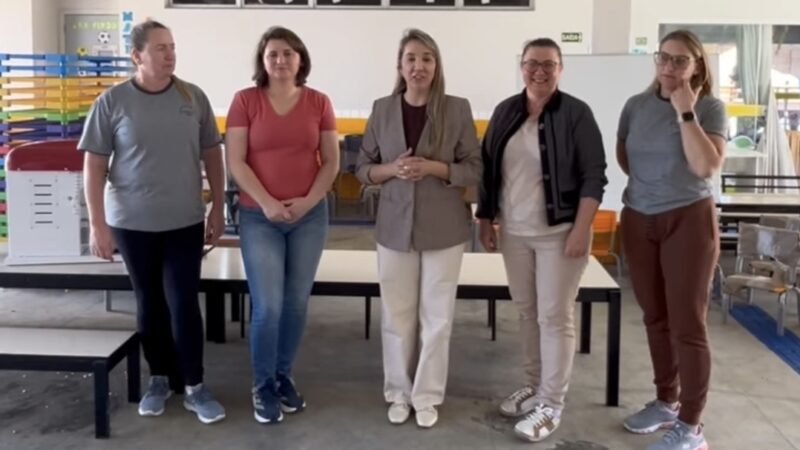 CEI Criança Feliz recebe 128 novos equipamentos e mobiliários em Santa Terezinha