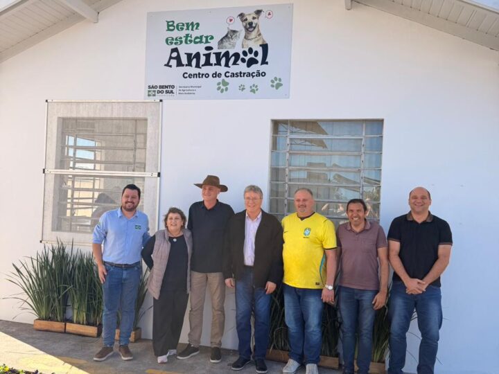 São Bento do Sul inaugura novo Centro de Castração de Cães e Gatos