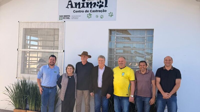São Bento do Sul inaugura novo Centro de Castração de Cães e Gatos