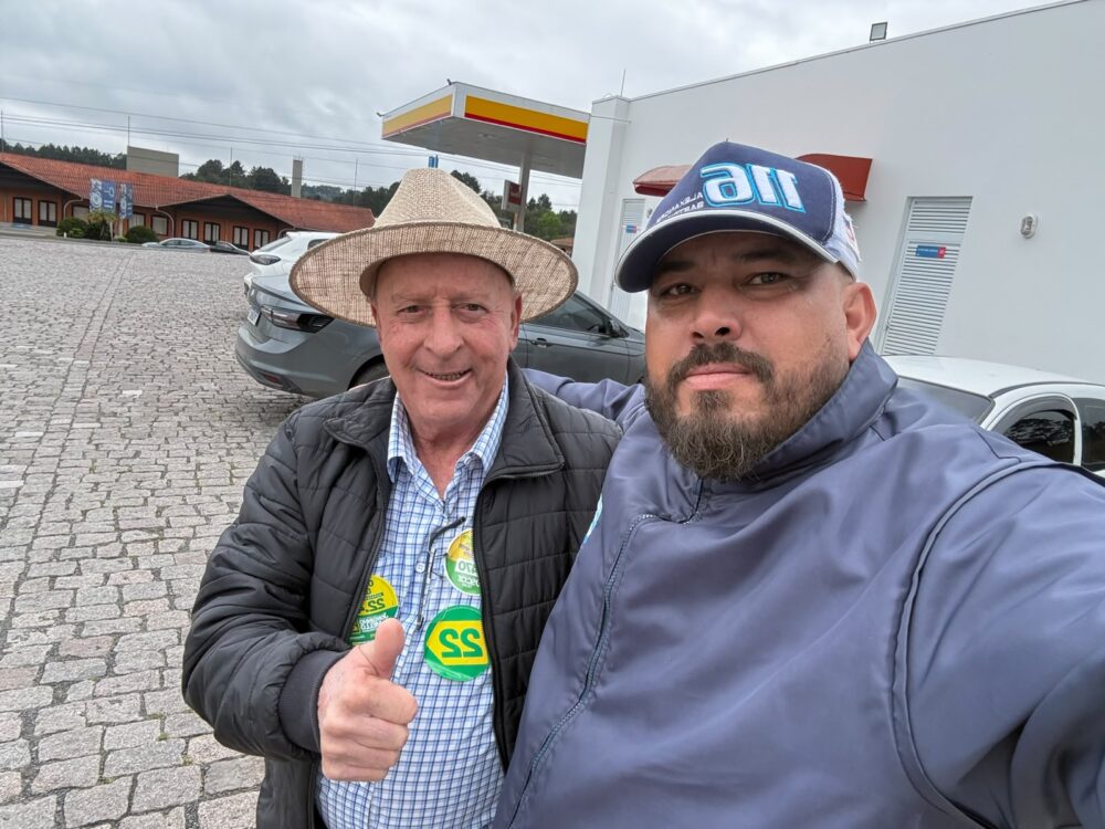 Nego Ney abraça campanha de Oscar Gutz e destaca compromisso com São Bento do Sul e região