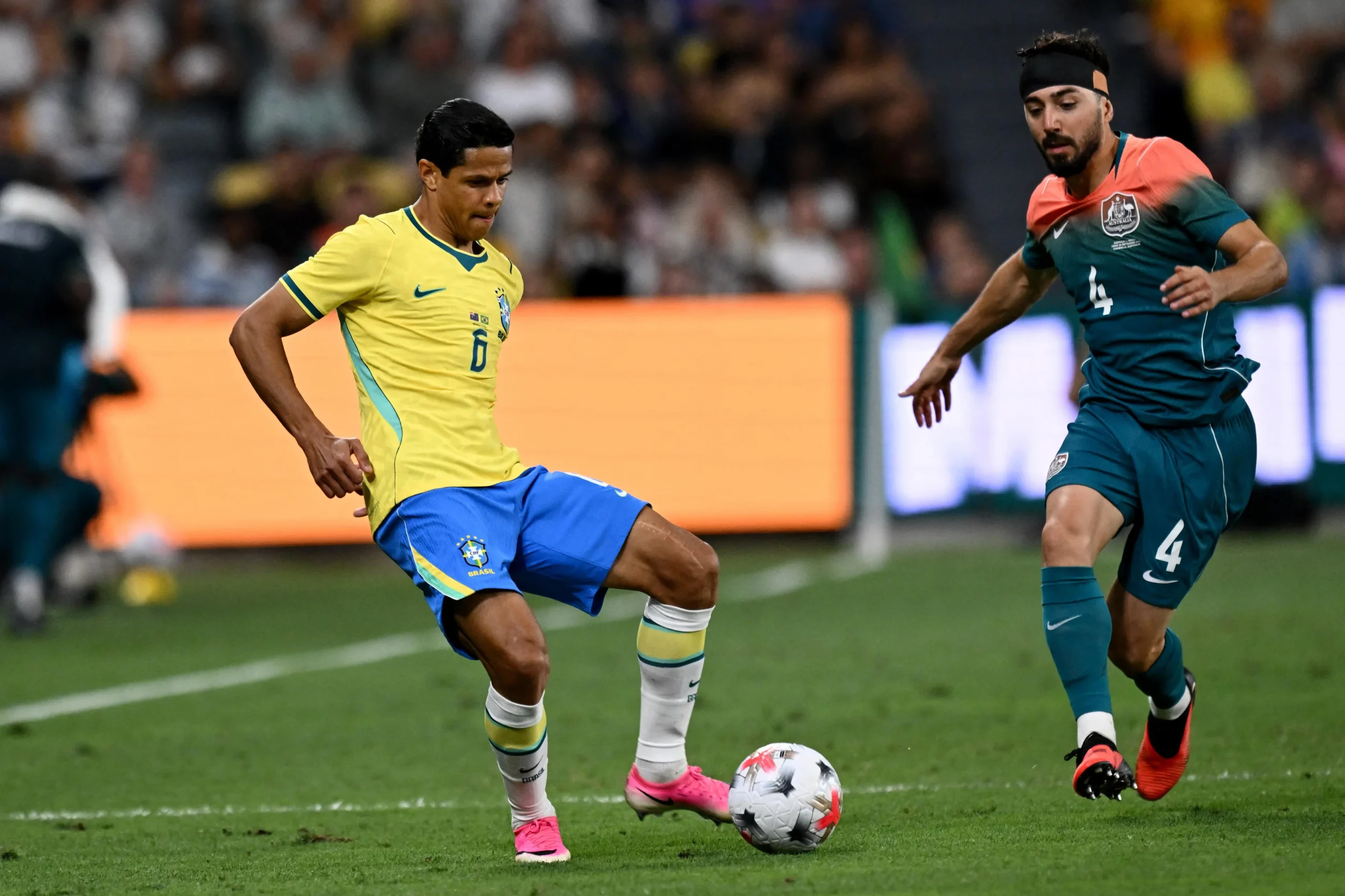 Brasil x Austrália termina em 1 a 1 no primeiro teste do ciclo
