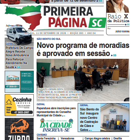 Edição 283- 11/09/2026