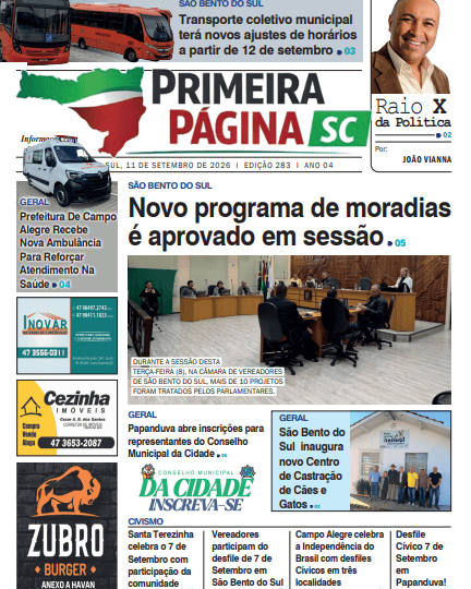 Edição 283- 11/09/2026