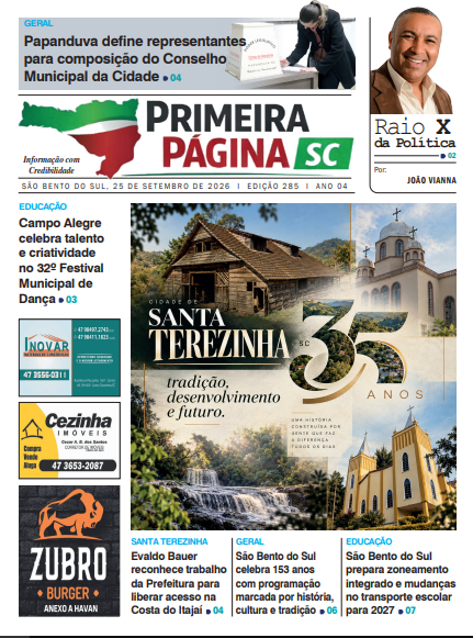 Edição 285- 25/09/2026