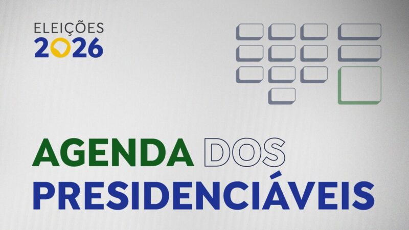 Agenda dos presidenciáveis: saiba onde os candidatos cumprem campanha