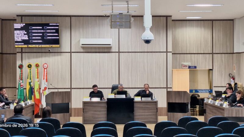 Câmara de Papanduva aprova repasse para a AMA e garante 100% do incentivo a agentes de saúde na 26ª Sessão Ordinária