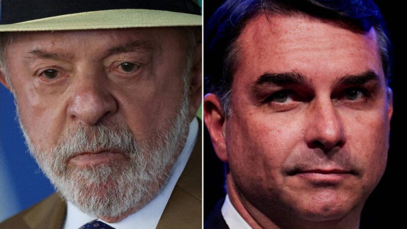 Lula e Flávio Bolsonaro empatam em 44% na corrida presidencial, aponta pesquisa