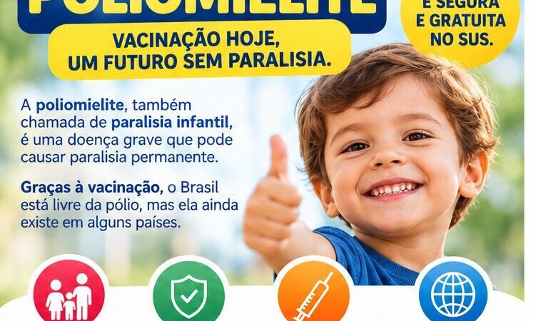 Rotary de Rio Negrinho alerta para vacinação contra a pólio