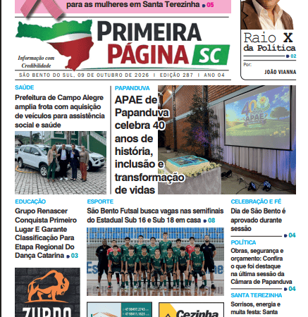 Edição 287- 09/10/2026