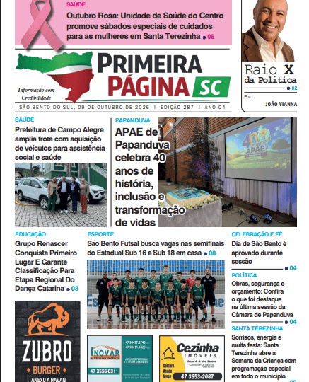 Edição 287- 09/10/2026