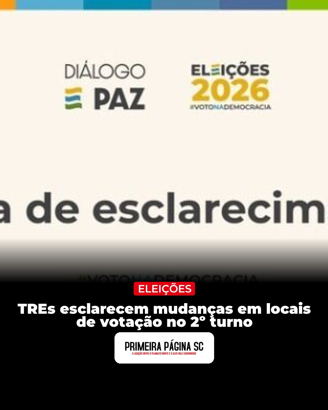 TREs esclarecem mudanças em locais de votação no 2º turno