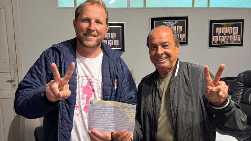 Reviravolta política em Papanduva: filiação de Cezar Santos ao PL mexe no tabuleiro eleitoral para 2028