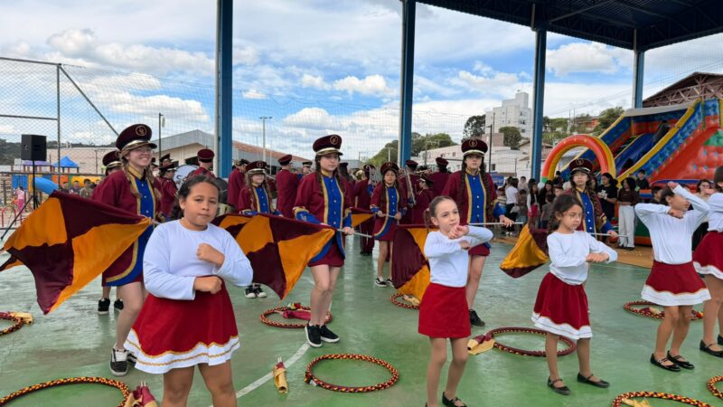 Festa do Dia das Crianças reúne aproximadamente 400 pessoas no CEU das Artes, em São Bento do Sul