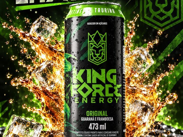 King Force Energéticos Monta Distribuidora de Suas Bebidas em São Bento do Sul e em Papanduva