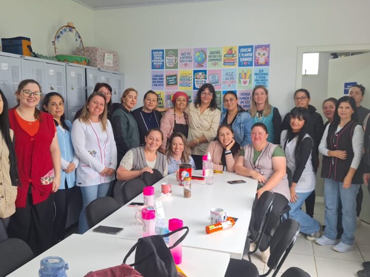Diálogo com equipe do CEIM Pingo de Gente e anúncio de melhorias
