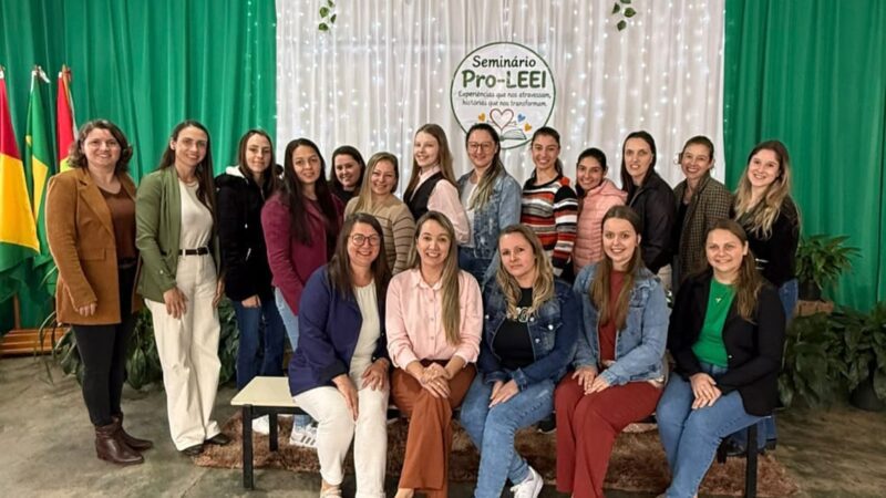 Seminário Municipal do Pro-LEEI celebra experiências e aprendizagens da Educação Infantil em Santa Terezinha